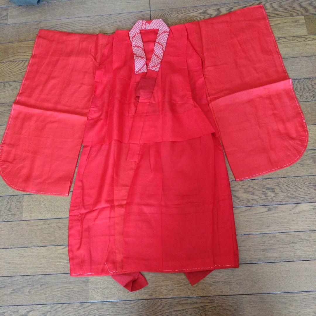 七五三　3歳　お着物　昭和レトロ