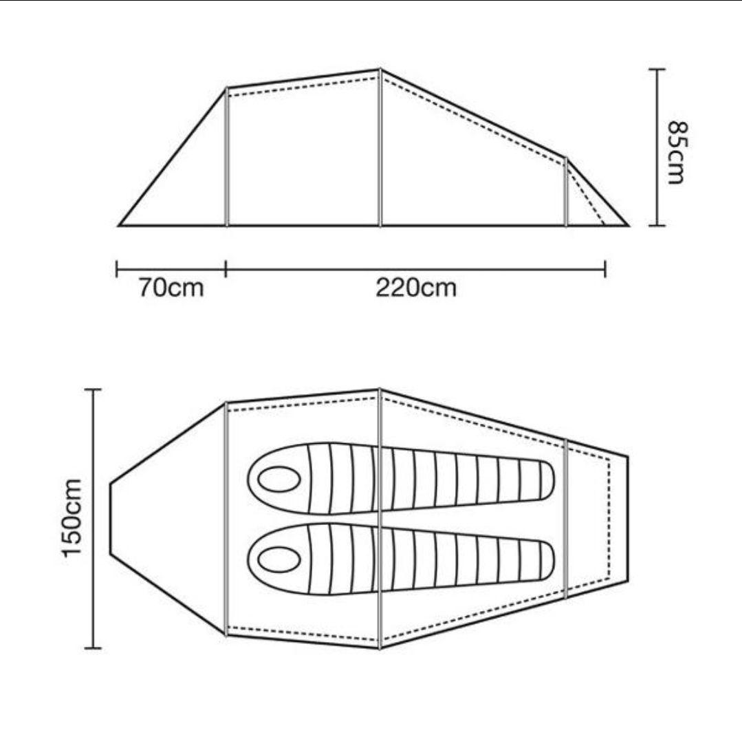 廃盤 ワイルドカントリー ブリザード2