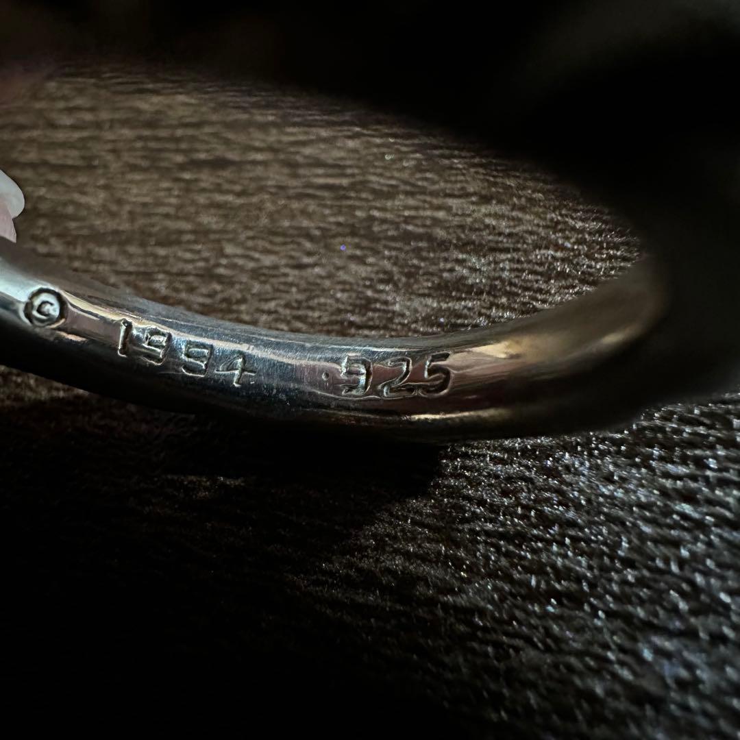 Chrome Hearts クロムハーツ　シルバーリング スクロールバンドリング