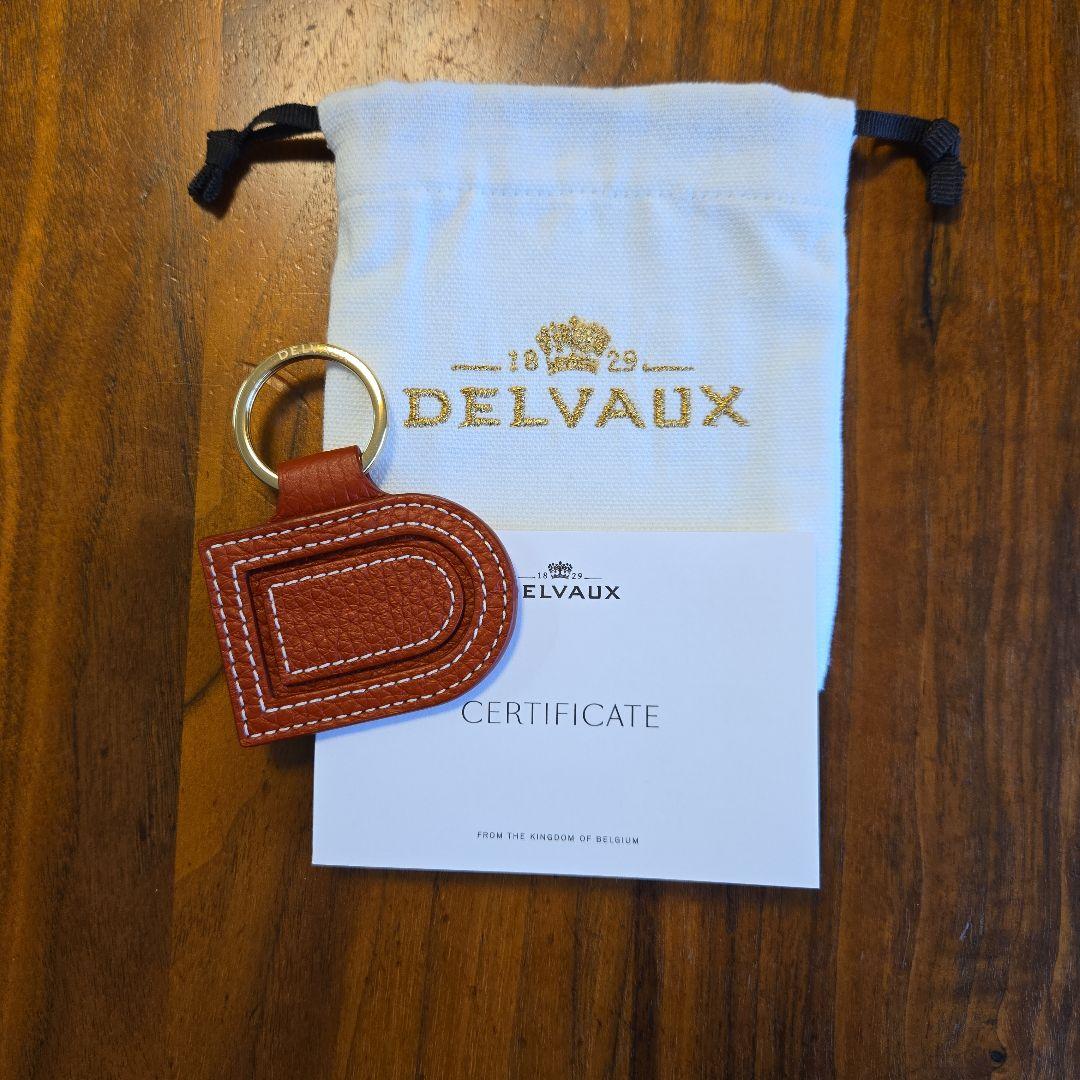 DELVAUX レザーキーホルダー