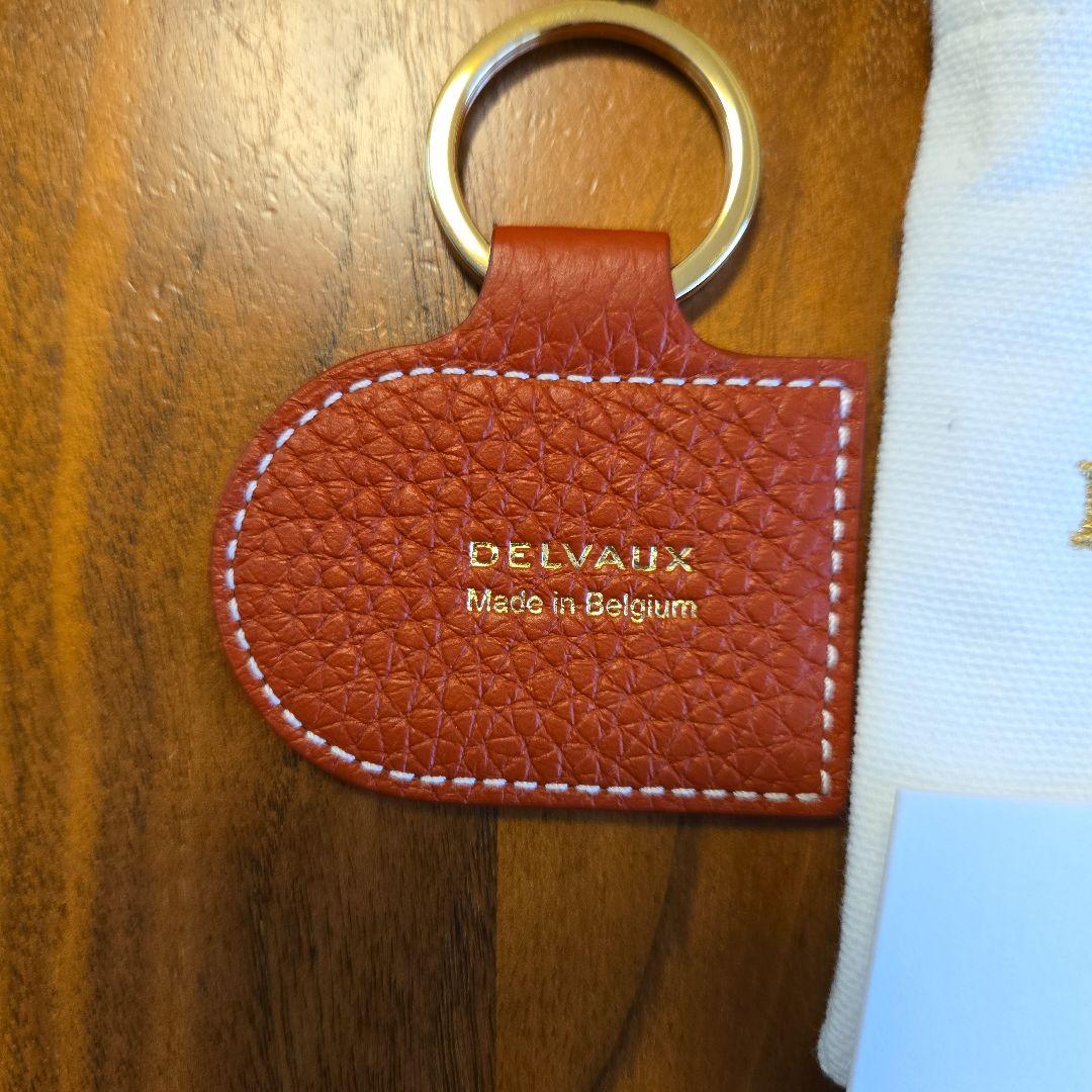 DELVAUX レザーキーホルダー