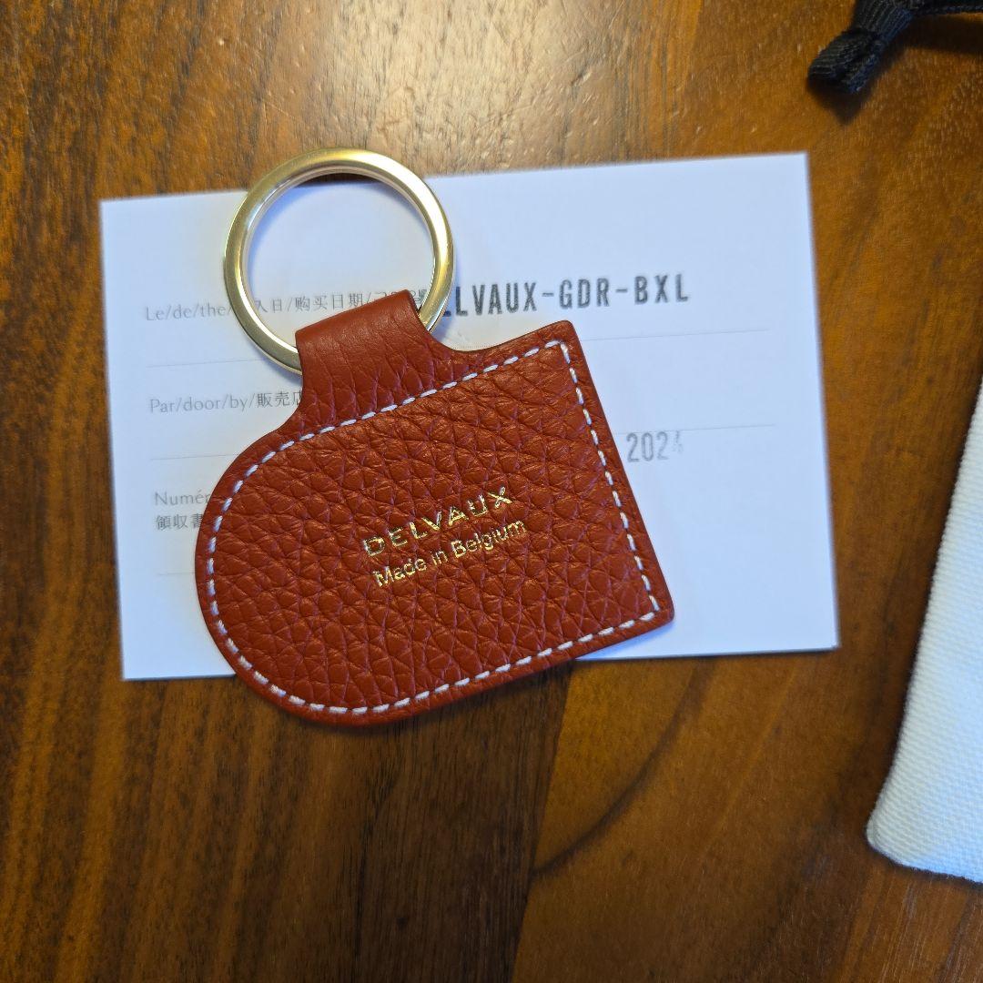 DELVAUX レザーキーホルダー