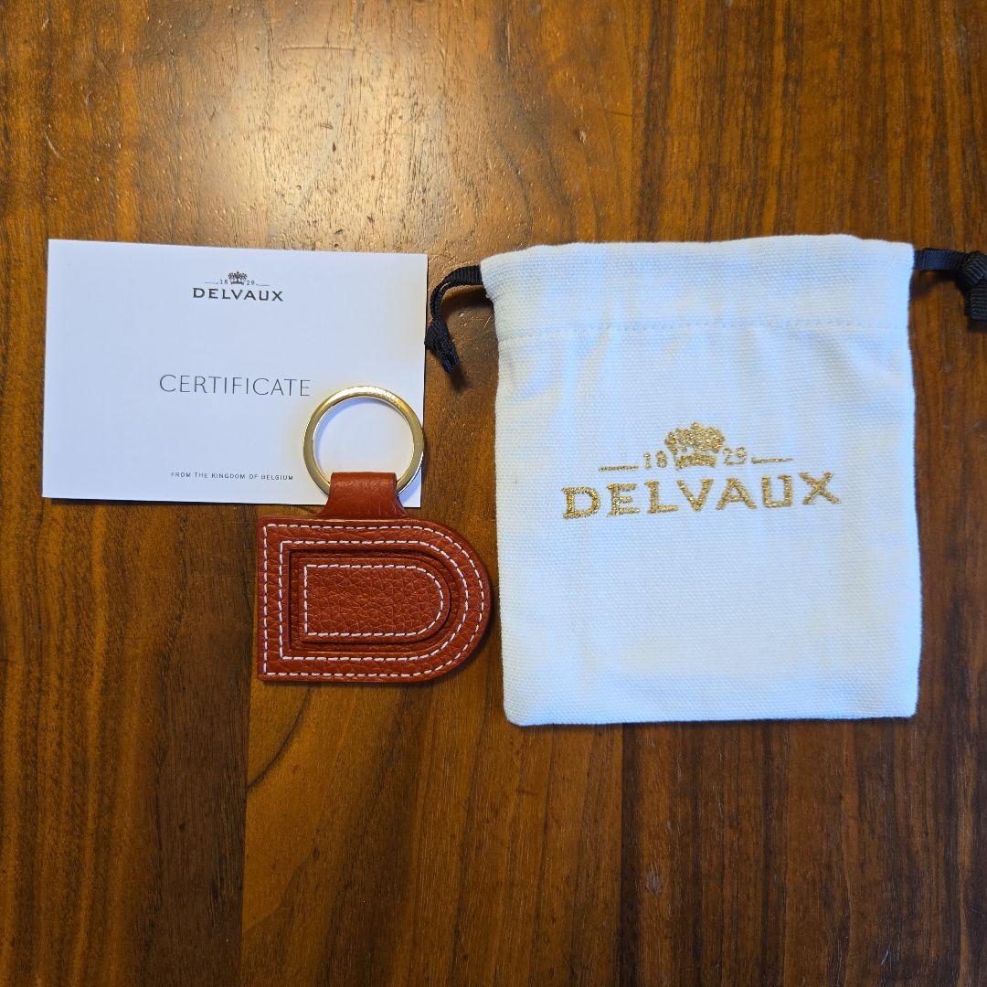 DELVAUX レザーキーホルダー