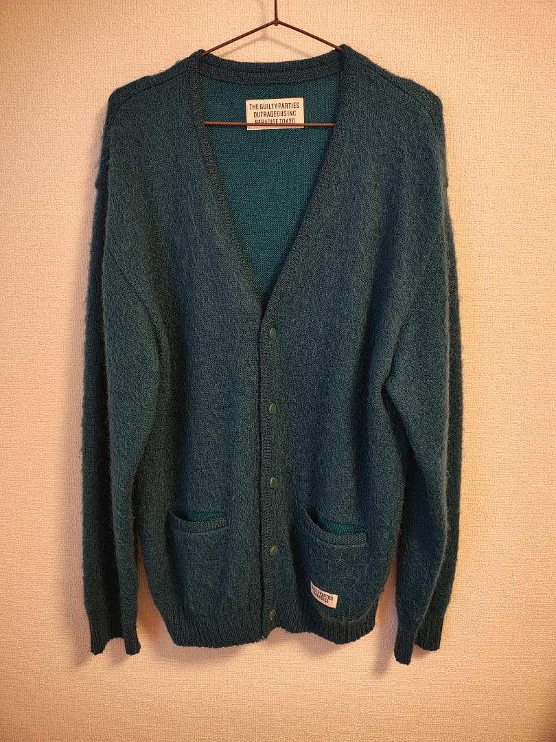 ☆美品☆WACKOMARIA MOHAIR CARDIGAN ワコマリア モヘア
