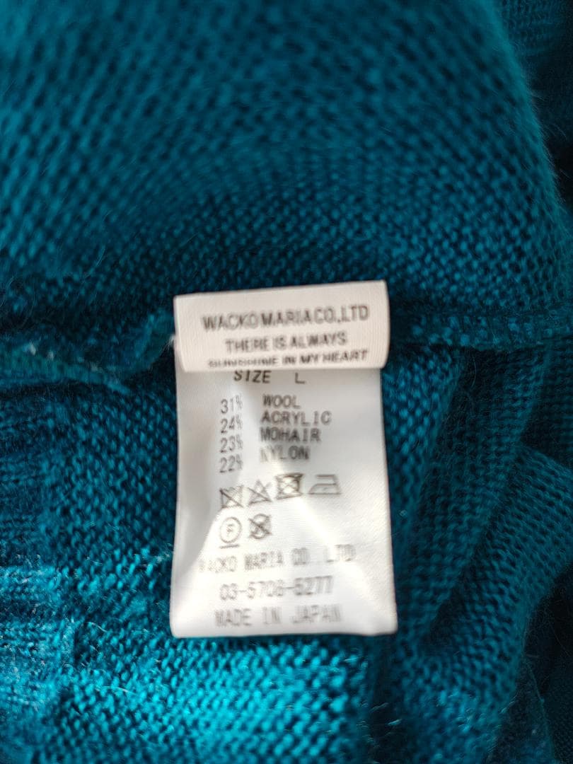 ☆美品☆WACKOMARIA MOHAIR CARDIGAN ワコマリア モヘア