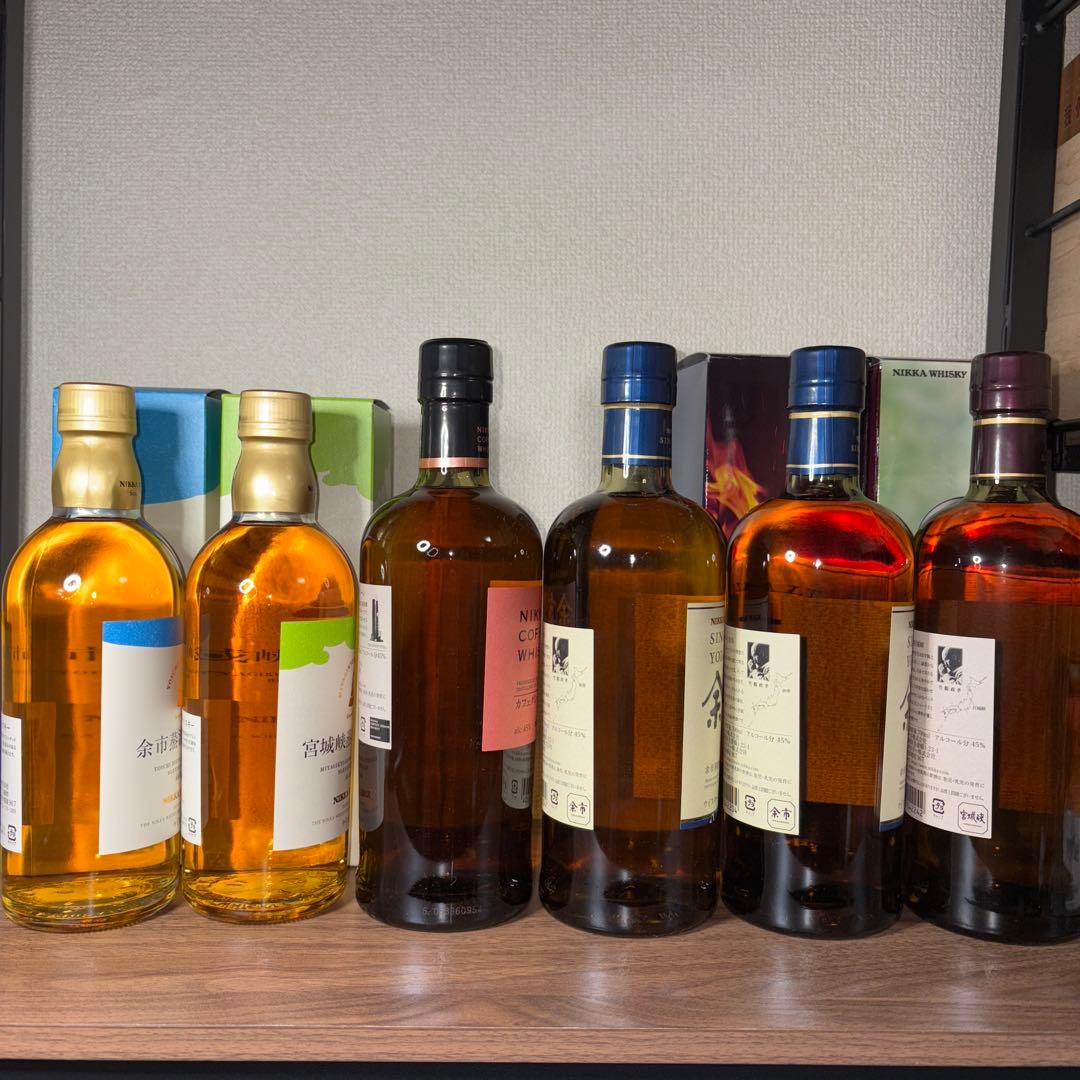 ニッカウイスキー 6本セット