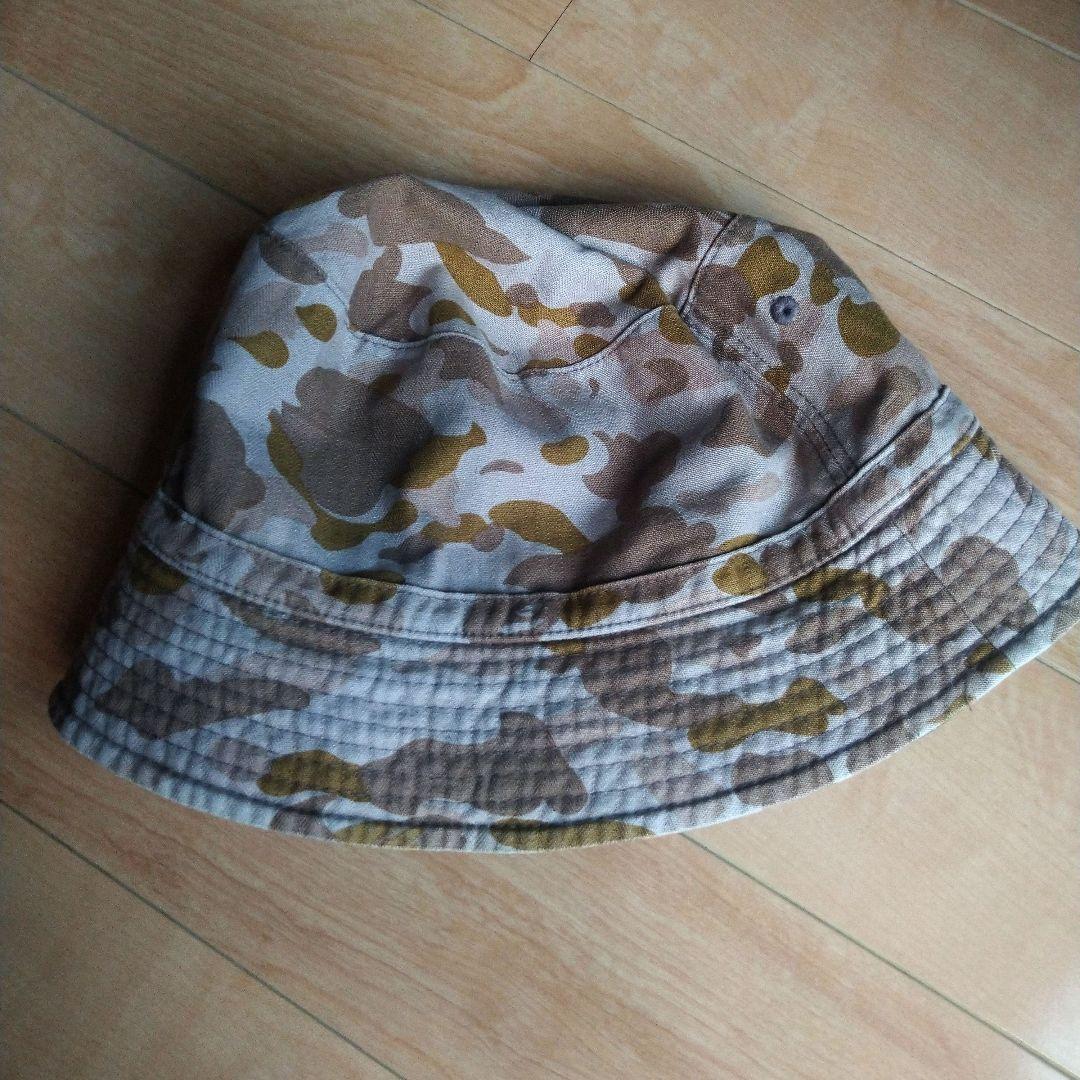 URSUS BAPE 　 ヘリンボーン 　猿迷彩　バケットハット　リバーシブル