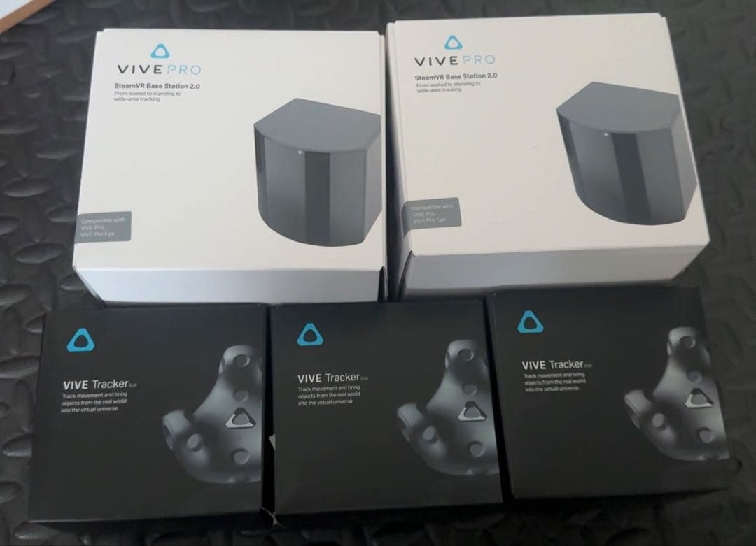 その他 VIVE Pro Base Station 2.0 & Tracker 3.0