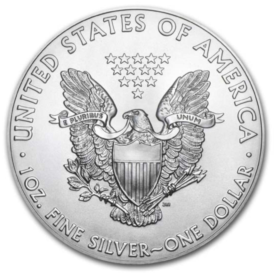 2020年 1オンス アメリカンシルバーイーグル カプセル付 銀貨