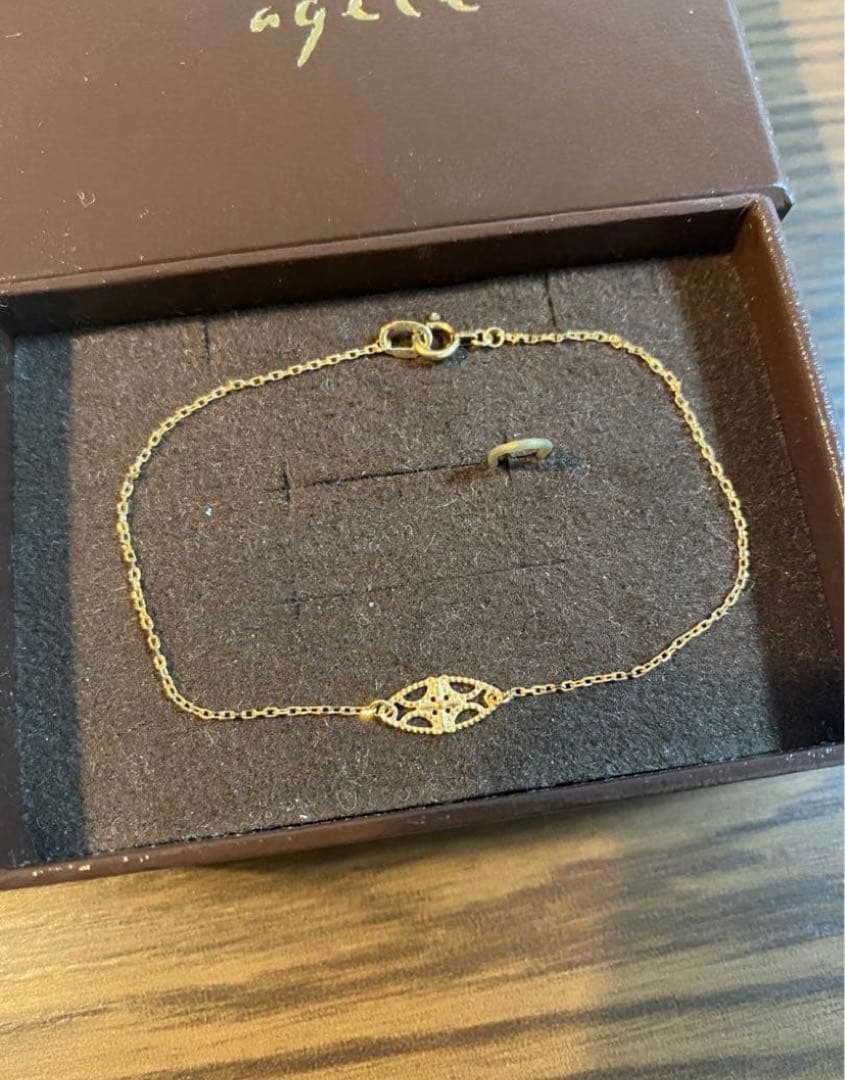 アガットagete ☆【 K10 ブレスレット】