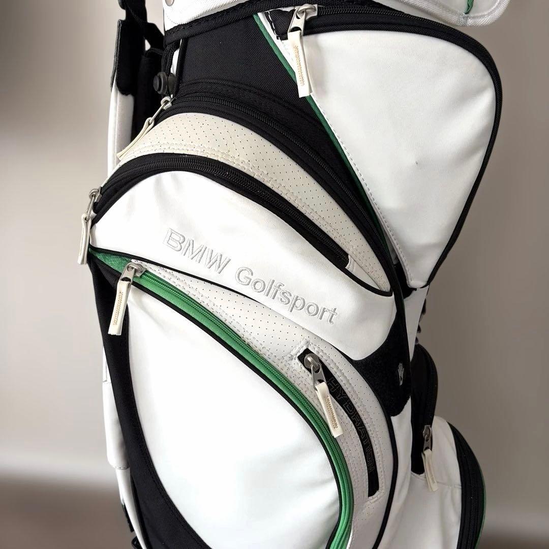 【】 elite grips ゴルフバッグ・キャディバッグ　ホワイト