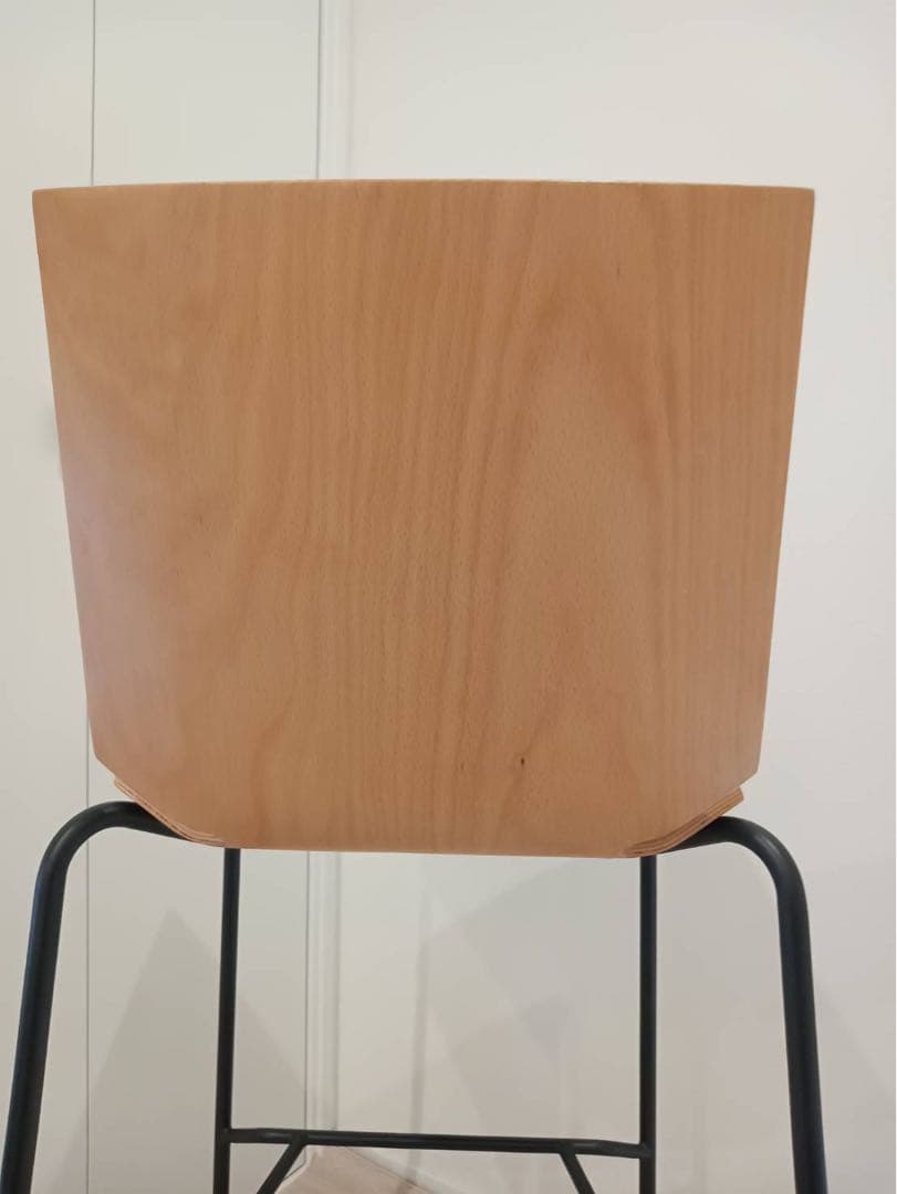 ②内田洋行/ウチダ ハイチェア ヘーゼル 背・座パッド付