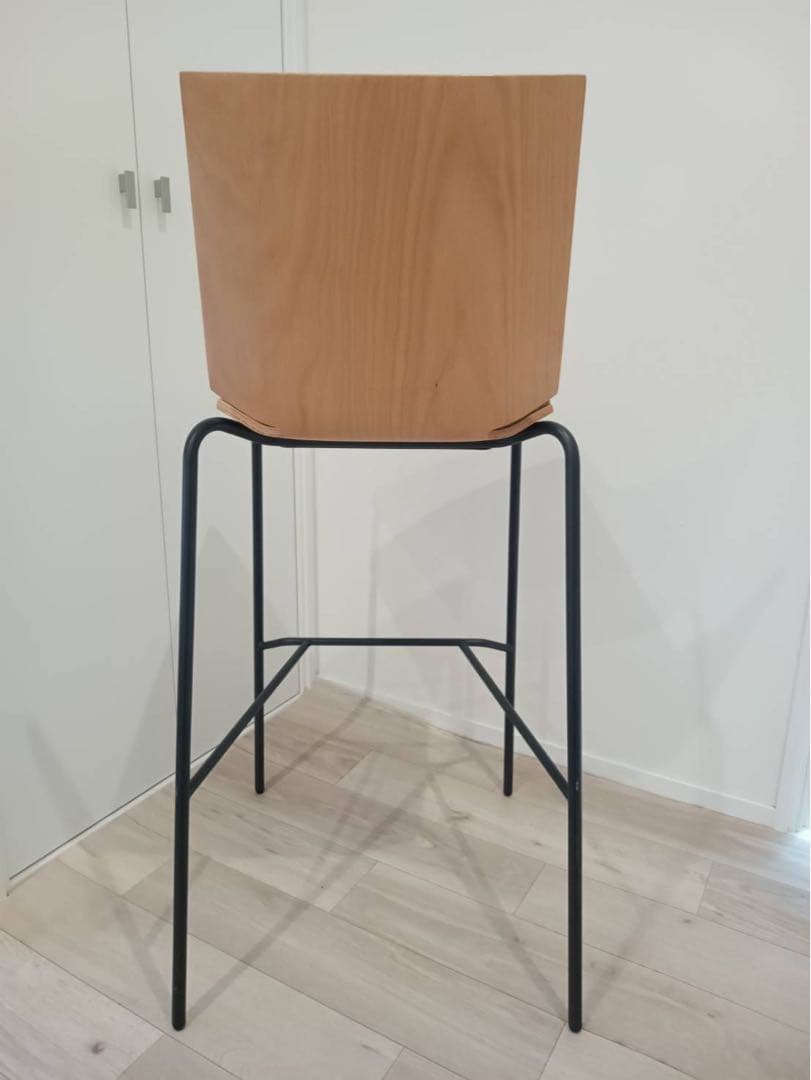 ②内田洋行/ウチダ ハイチェア ヘーゼル 背・座パッド付