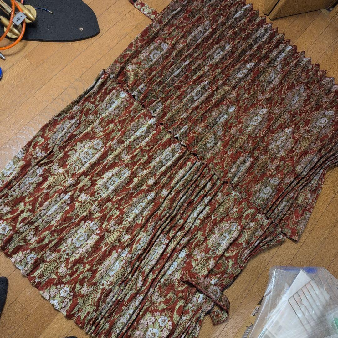 花籠仮眠カーテン　裏生地有り