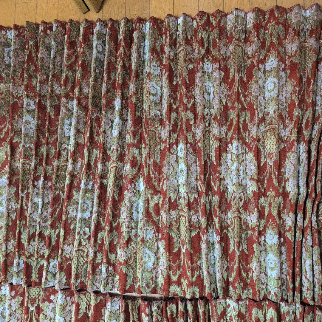 花籠仮眠カーテン　裏生地有り