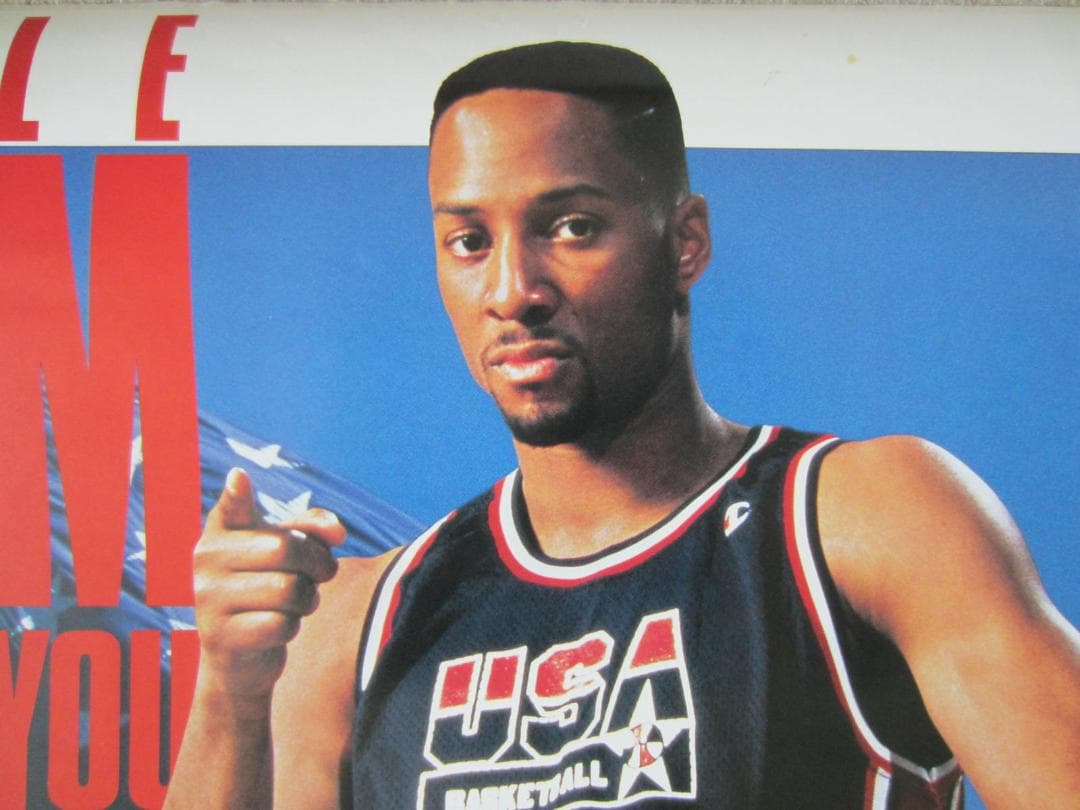 アロンゾ モーニング　ドリームチームポスター　ALONZO MOURNING
