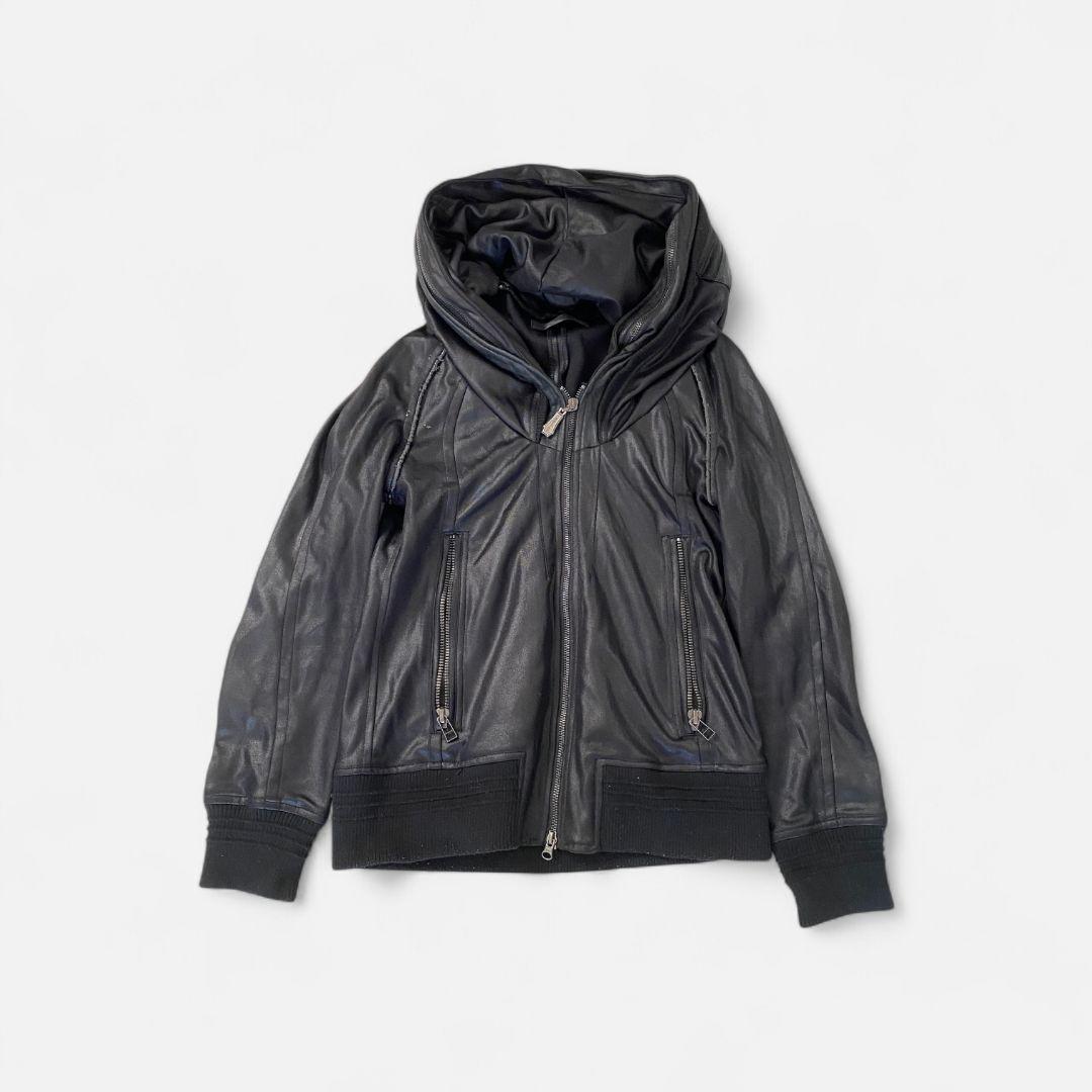 00s ジャックローズluv maison coated hoodie y2k