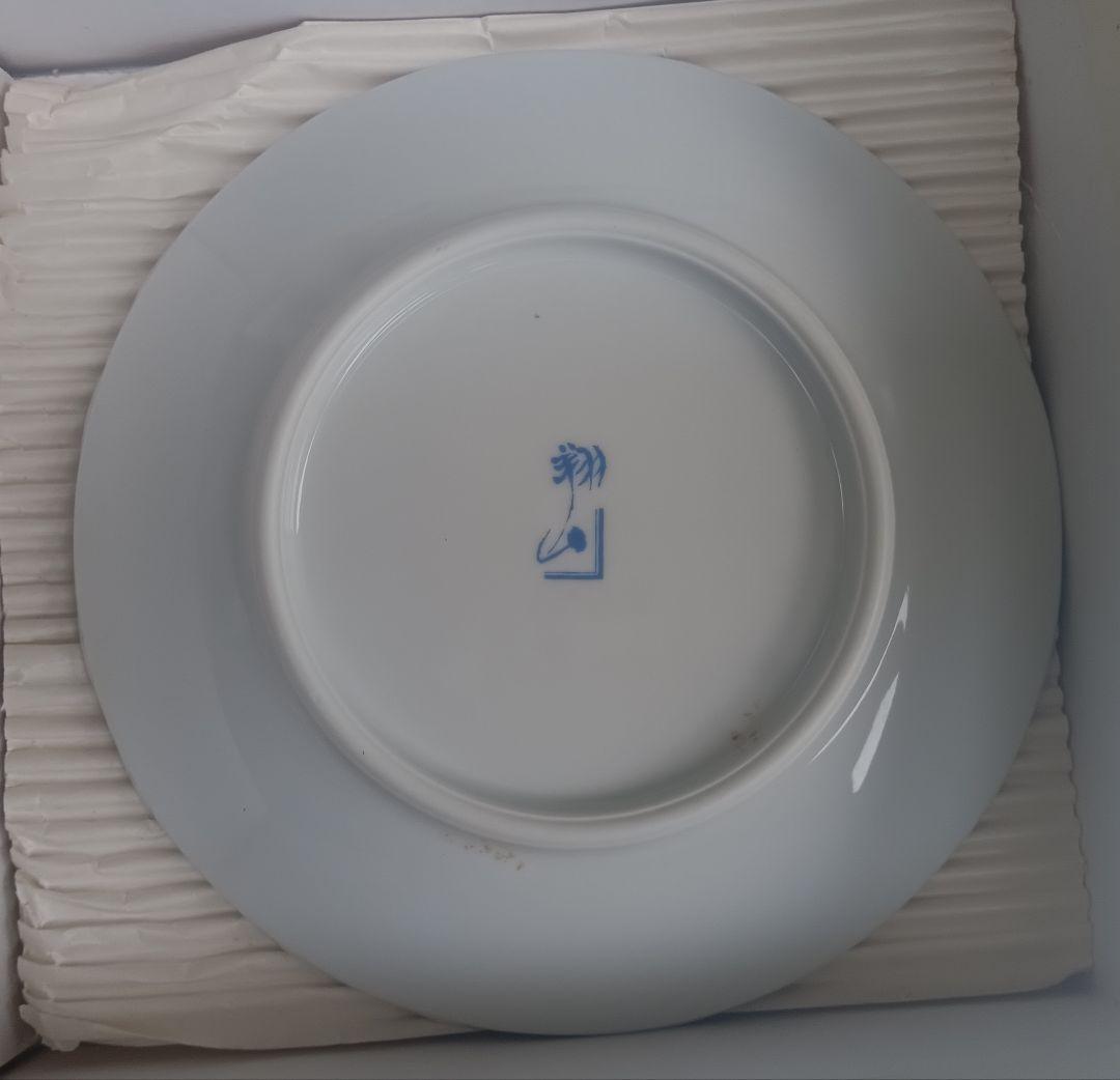 新品 美濃焼 翔山 銘々皿 6枚 セット 金彩 花紋様 小皿 まとめて レア