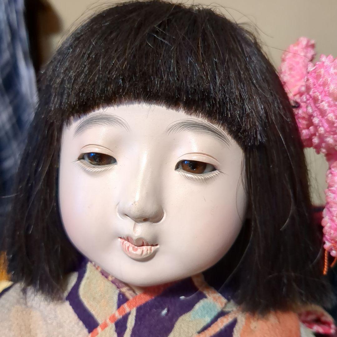 大難あり　銘あり　とても可愛らしい市松人形　12号
