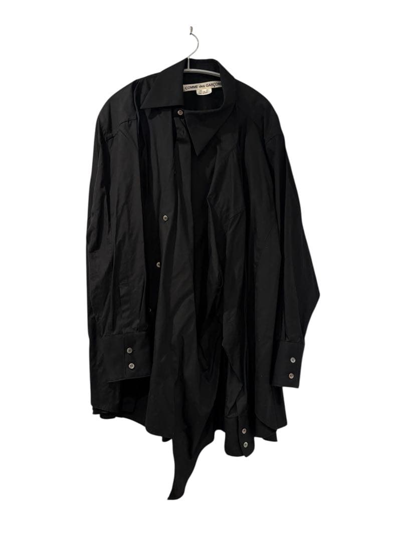 comme des garcons 24FW 多袖シャツ　ブラック