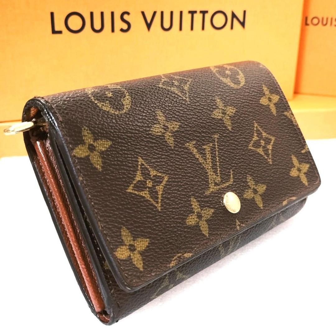 モノグラム ポルトモネ ビエ トレゾール ルイヴィトン 二つ折り財布