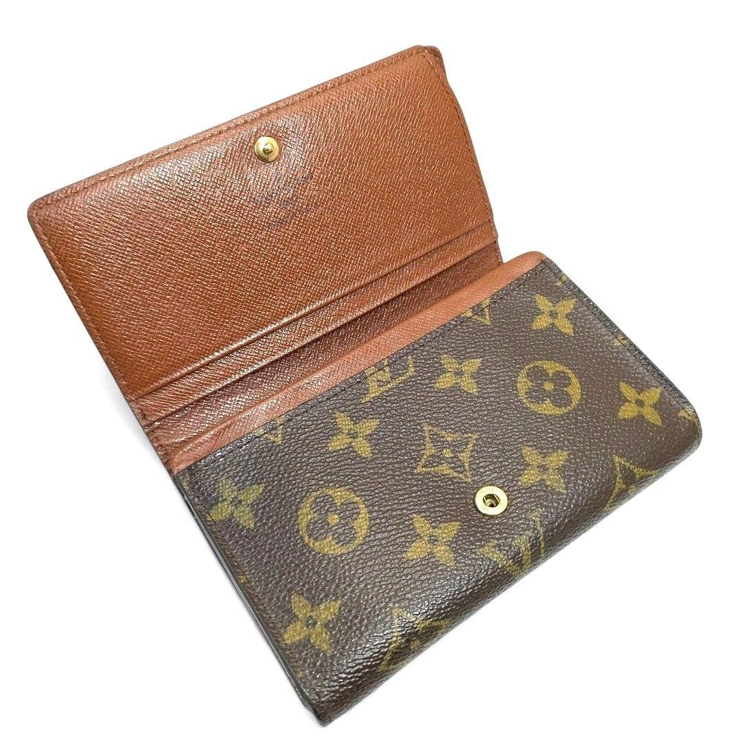 モノグラム ポルトモネ ビエ トレゾール ルイヴィトン 二つ折り財布