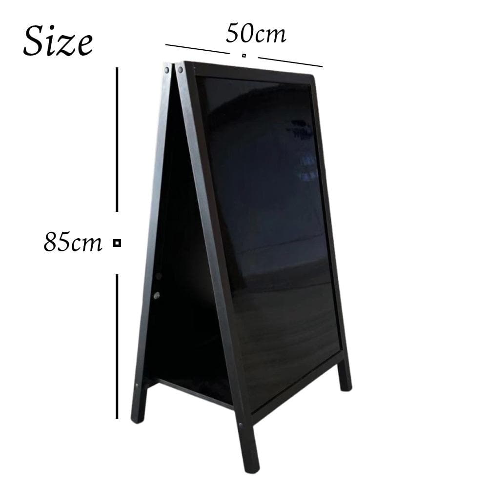 ブラックボード看板A型スタンド黒板両面メニューボードウェルカムボード店舗用カフェ