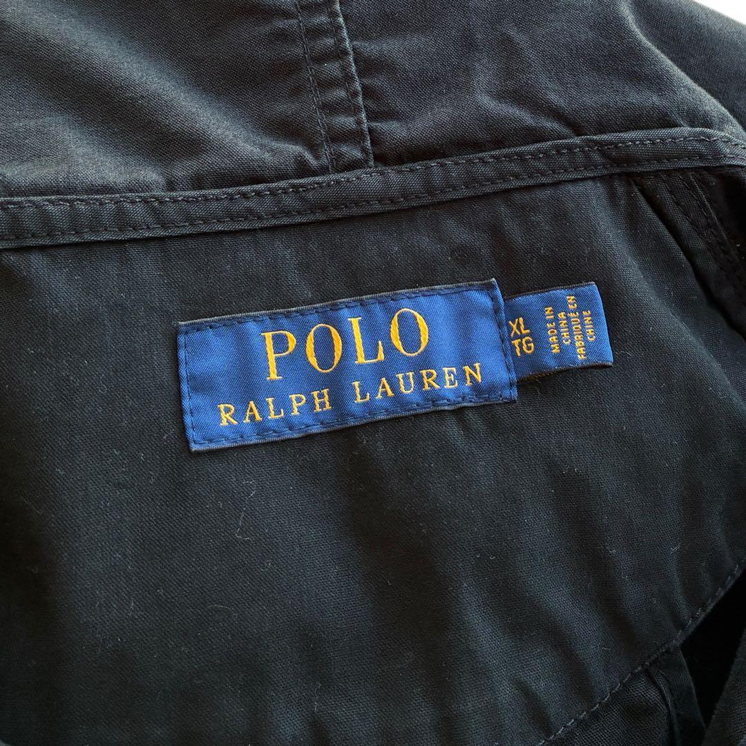 Polo Ralph Lauren スイングトップ フーディー XL ブラック