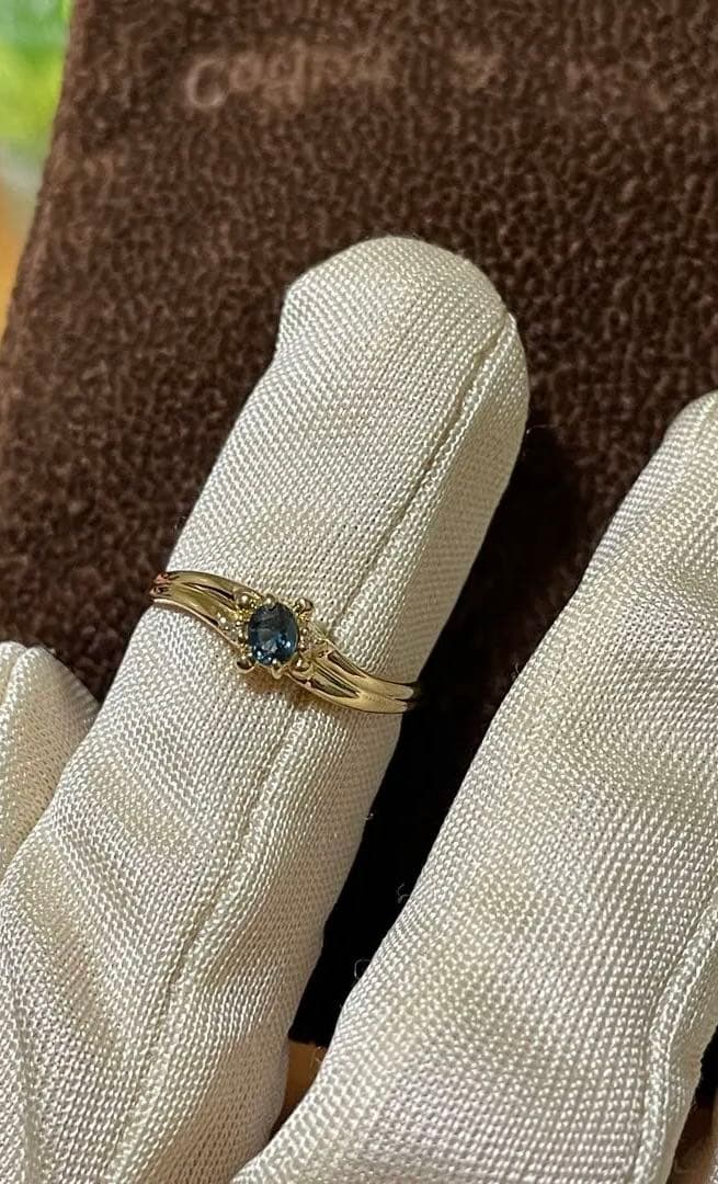 k18 刻印あり　リング 11.5号イエローゴールド