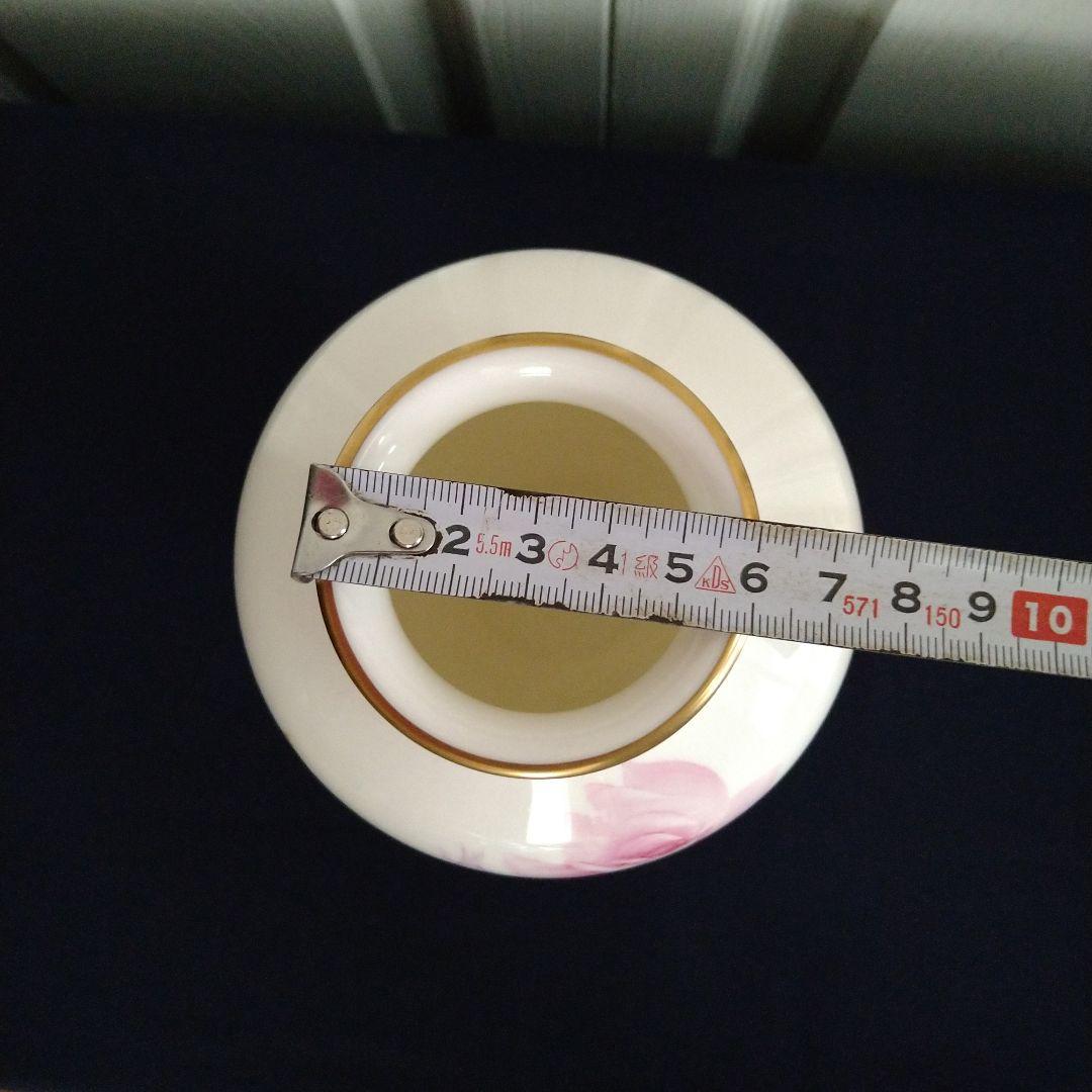 オールドノリタケ　薔薇　花瓶　手描き　木村商会　美品