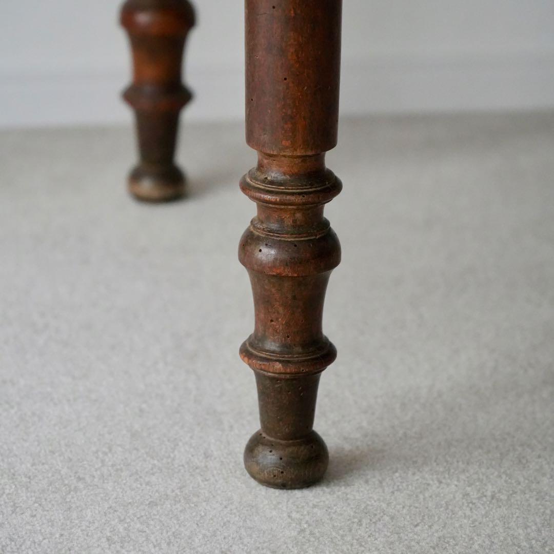 フランスアンティーク木製ダイニングテーブル/机/作業台/デスク