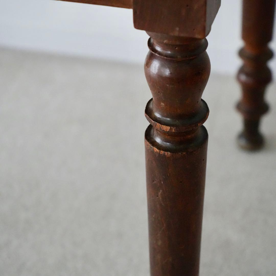 フランスアンティーク木製ダイニングテーブル/机/作業台/デスク