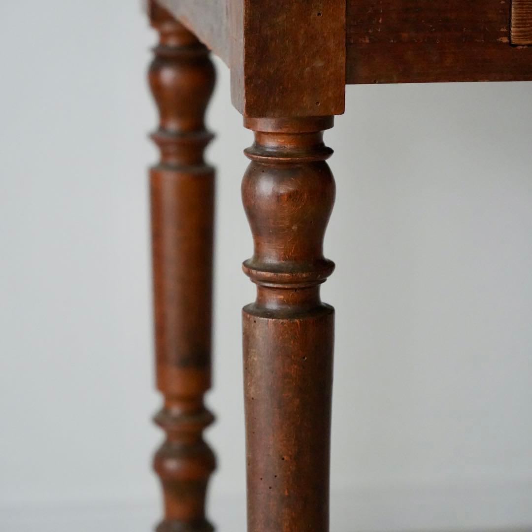 フランスアンティーク木製ダイニングテーブル/机/作業台/デスク