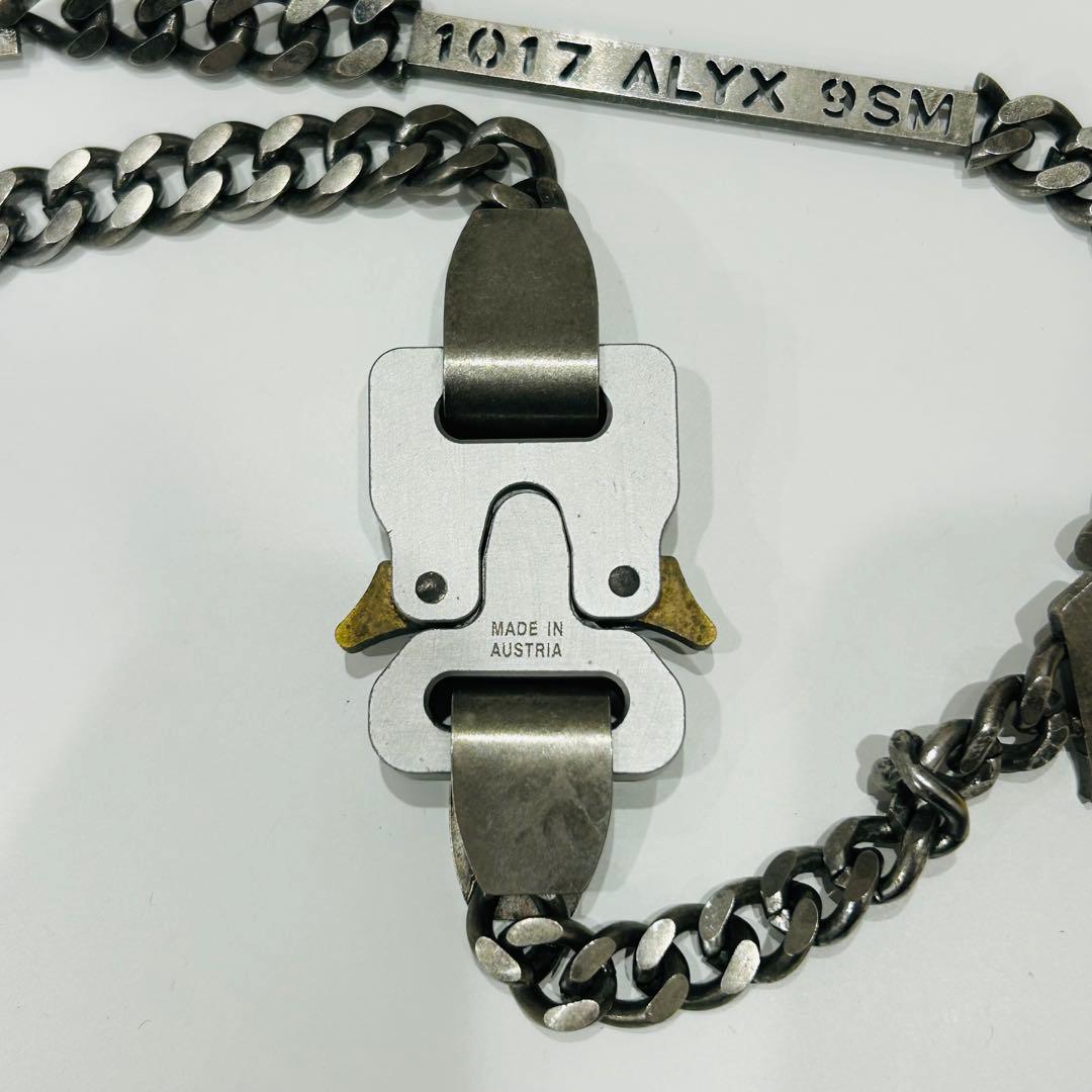 1017 ALYX 9SM×NIKEヒーローチェーンネックレス