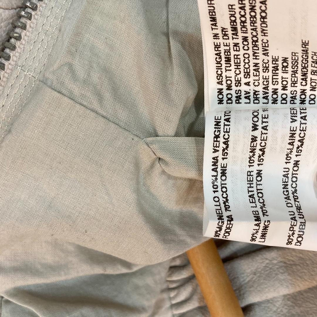 ▼Rick Owens リックオウエンス　レザージャケット　ラムレザー　ジップ