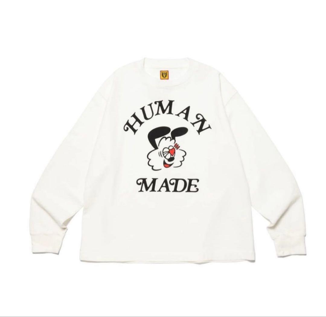 HUMAN MADE GDC VALENTINE'S L/S TEE Lサイズ