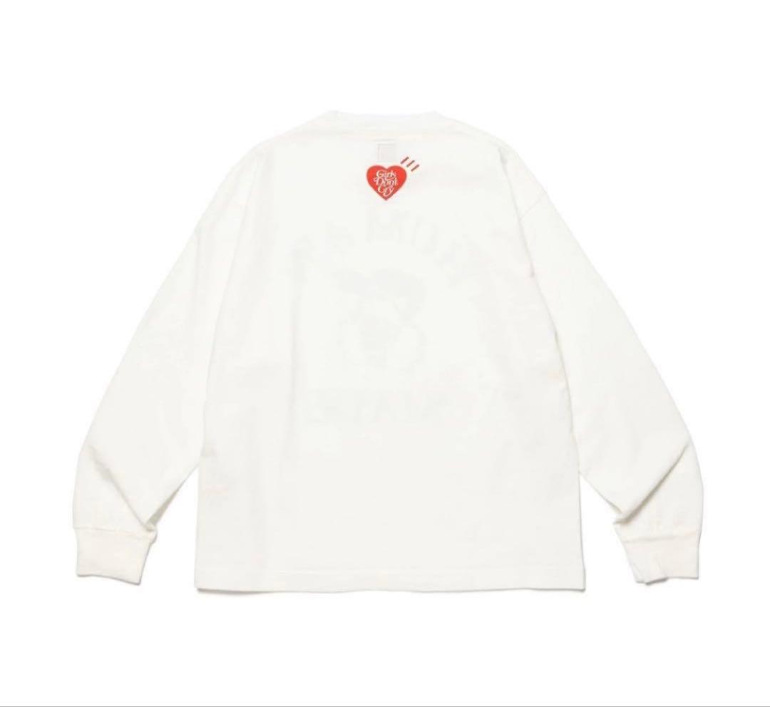 HUMAN MADE GDC VALENTINE'S L/S TEE Lサイズ