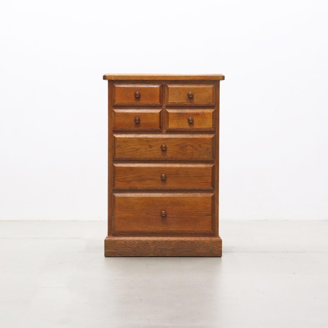 三越 ブルージュ オーク材 チェスト 引き出し 箪笥 収納 クラシカル