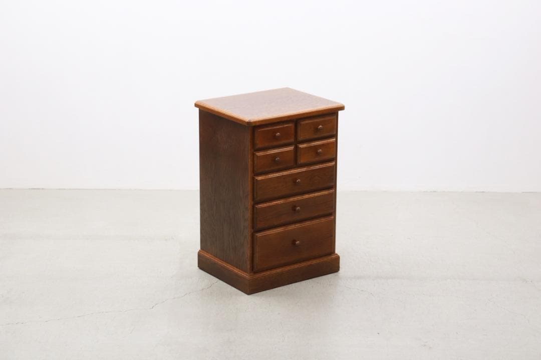 三越 ブルージュ オーク材 チェスト 引き出し 箪笥 収納 クラシカル