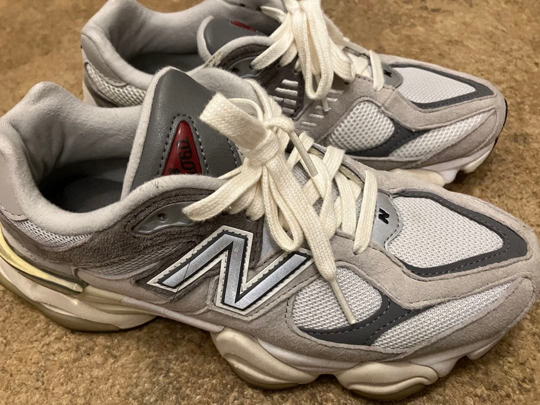 New Balance U9060GRY 24.5cm グレー/ホワイト