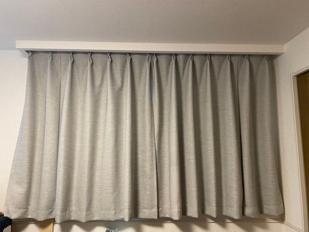 無印良品　遮光カーテン　オーダーメイド