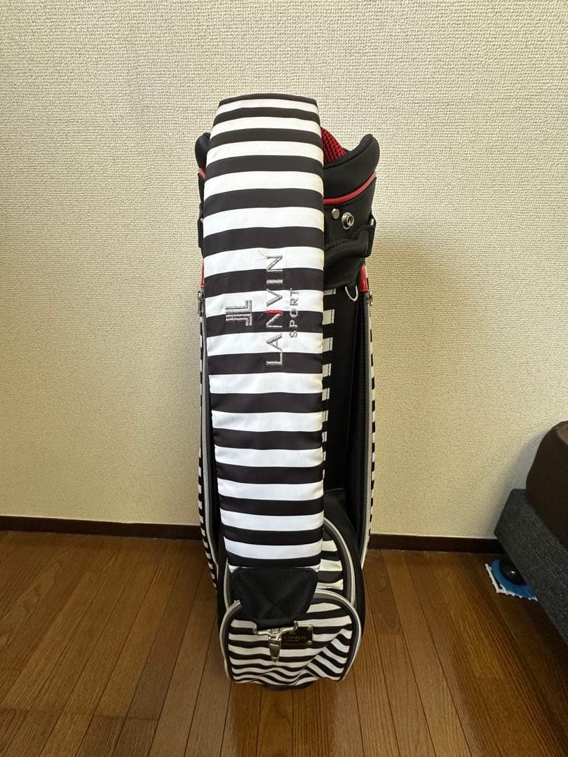 ランバンスポール LANVIN SPROT キャディバッグ ボーダー