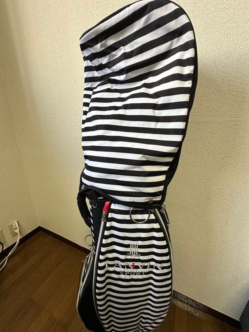 ランバンスポール LANVIN SPROT キャディバッグ ボーダー