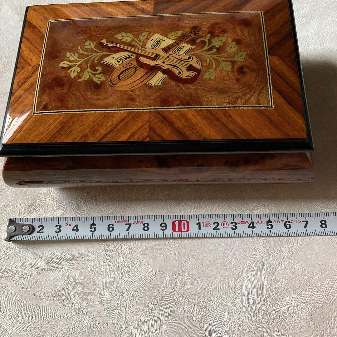 象嵌細工　オルゴールケース