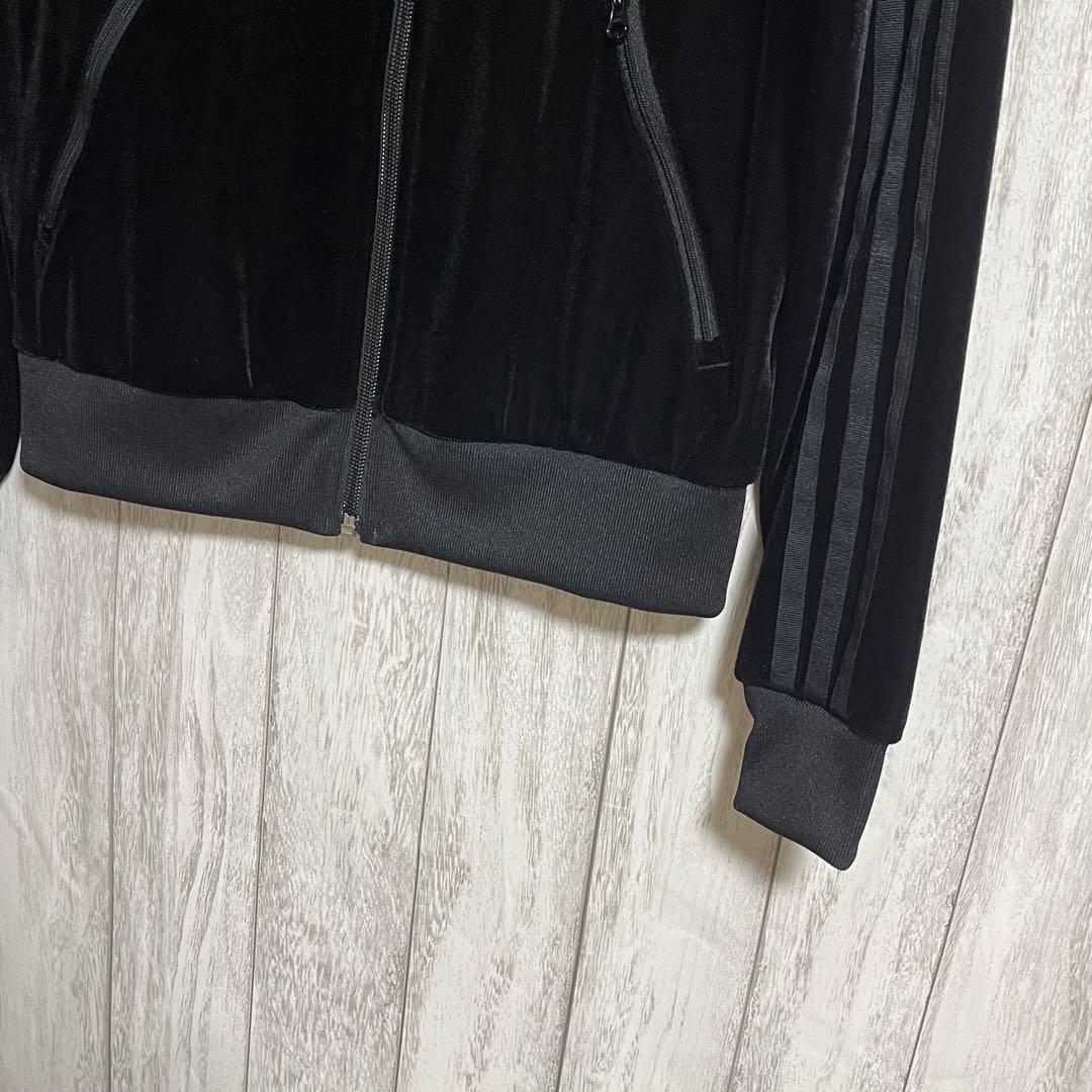アディダス adidas トラックジャケット ベロア ジャージ