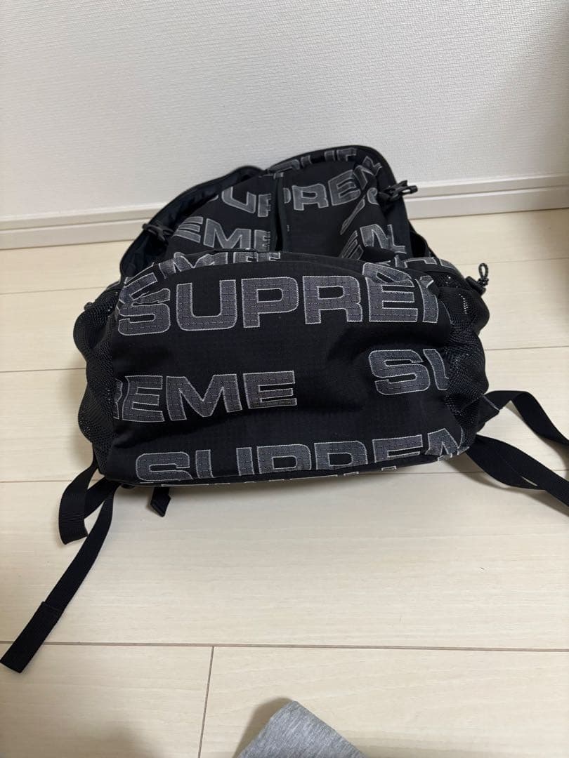 シュプリーム FW21 ブラック リュック　極美品