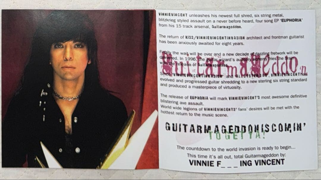 VINNIE VINCENT/EUPHORIA〜EXPANDED EDITION