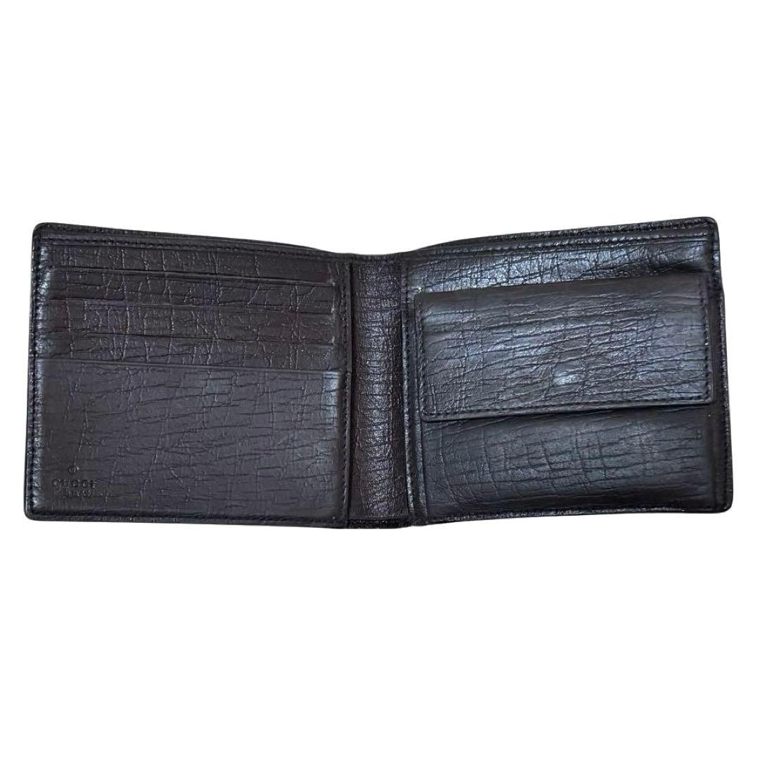 人気　グッチ　折り財布　ベージュ　GG柄　フラップ　PVC