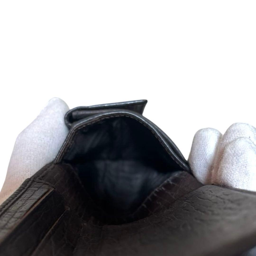 人気　グッチ　折り財布　ベージュ　GG柄　フラップ　PVC