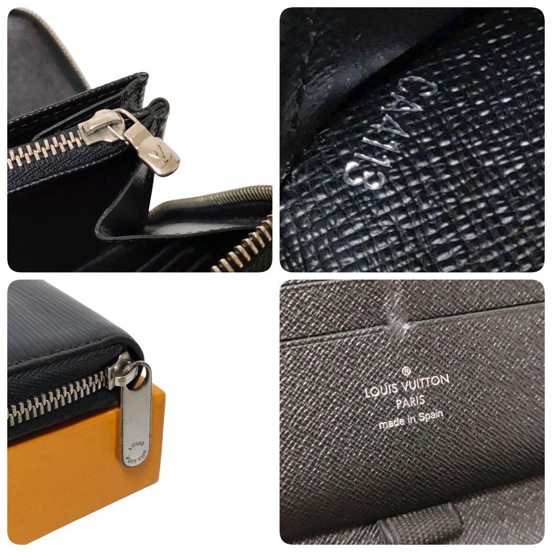 美品✨ルイヴィトン エピ ジッピーオーガナイザー M63852 長財布 ノワール